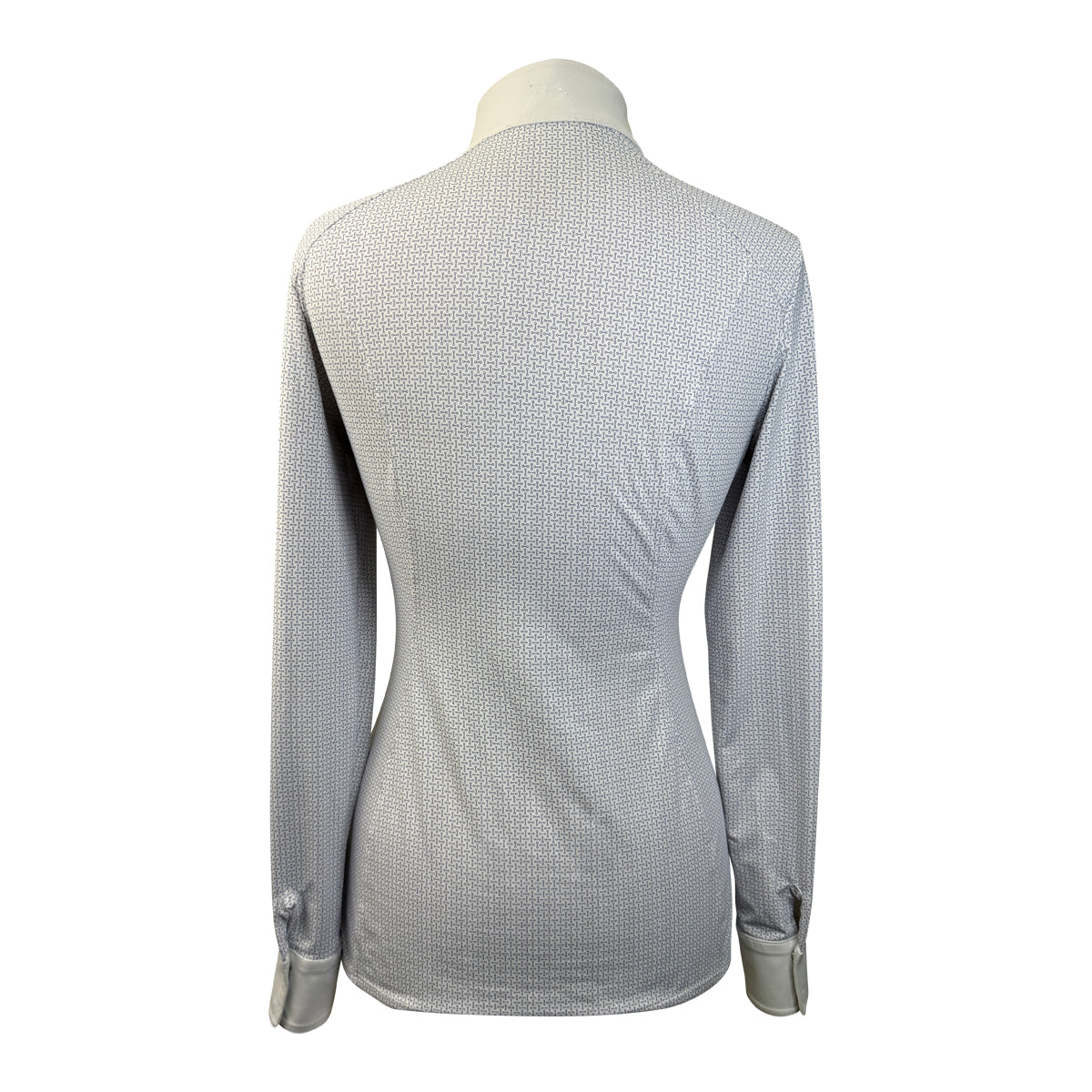 RJ Classics 'Liv' Long Sleeve Show Shirt in Blue Bits