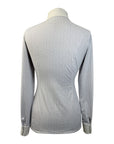 RJ Classics 'Liv' Long Sleeve Show Shirt in Blue Bits
