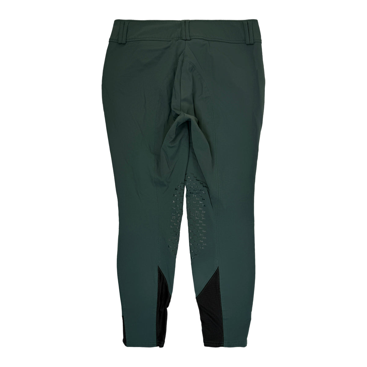 RJ Classics 'Harper' Knee Patch Breeches in Hunter Green