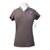 Romfh Polo in Brown/Teal