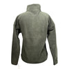 Fager 'Molly' Fleece Quarter Zip Sweater in Moss