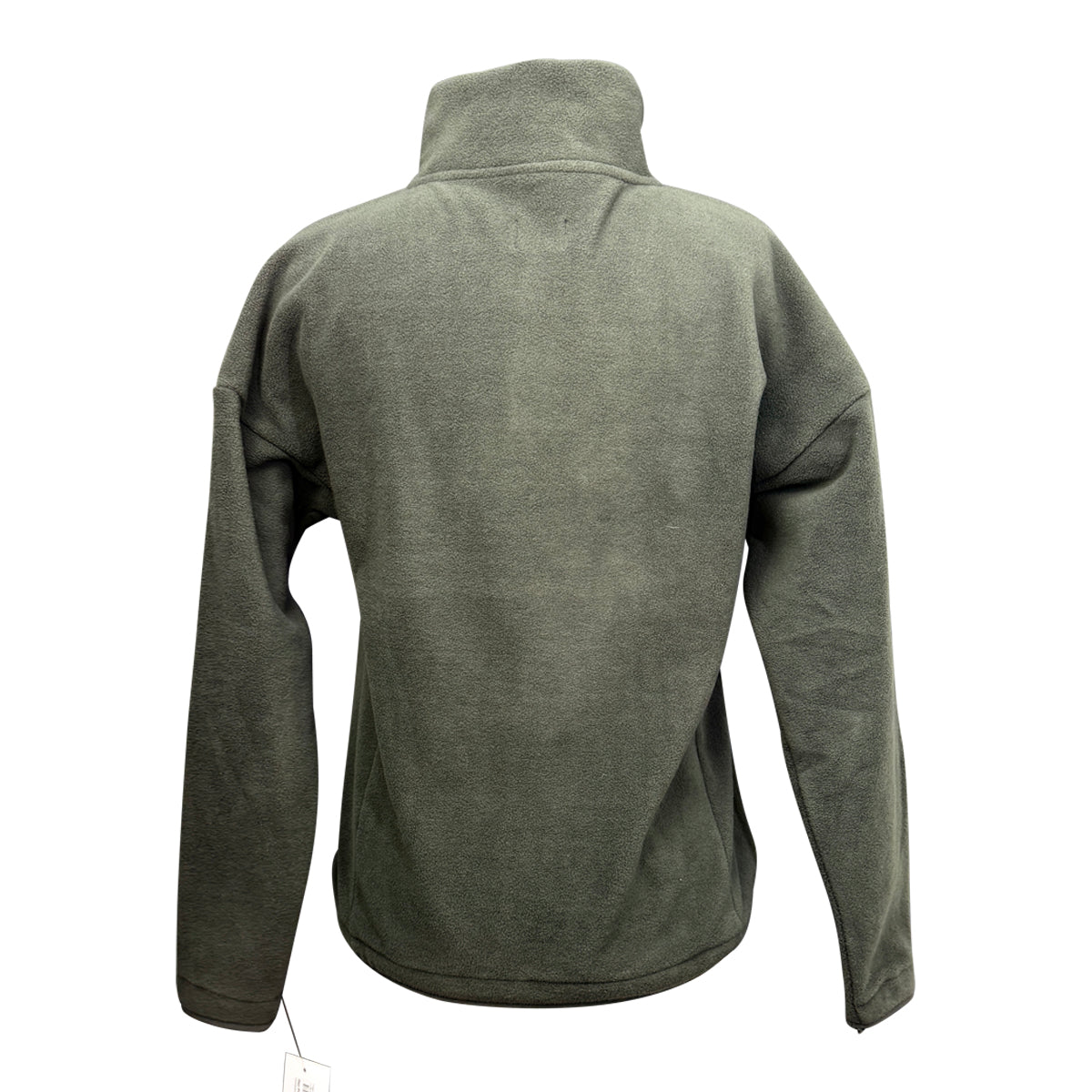Fager 'Molly' Fleece Quarter Zip Sweater in Moss