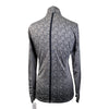 Goode Rider 1/2 Zip Bamboo L/S Shirt in Grey Chains 