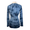 Goode Rider 1/2 Zip Bamboo L/S Shirt in Grey Chains 