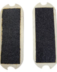 Sand Paper Stirrup Pads in White