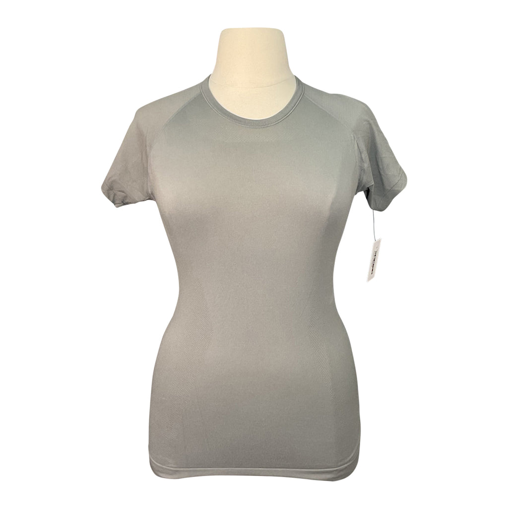TKEQ 'Kennedy' Seamless Short Sleeve in Grey 