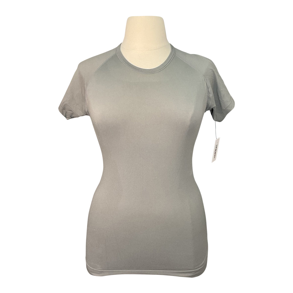 TKEQ 'Kennedy' Seamless Short Sleeve in Grey 