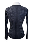 TKEQ The 'Kennedy' Seamless Long Sleeve in Black Camo - Women's S/M