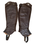 Parlanti Roma 'Wings' Half Chaps in Chocolate - Large
