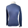 TKEQ The 'Kennedy' Seamless Long Sleeve in Navy