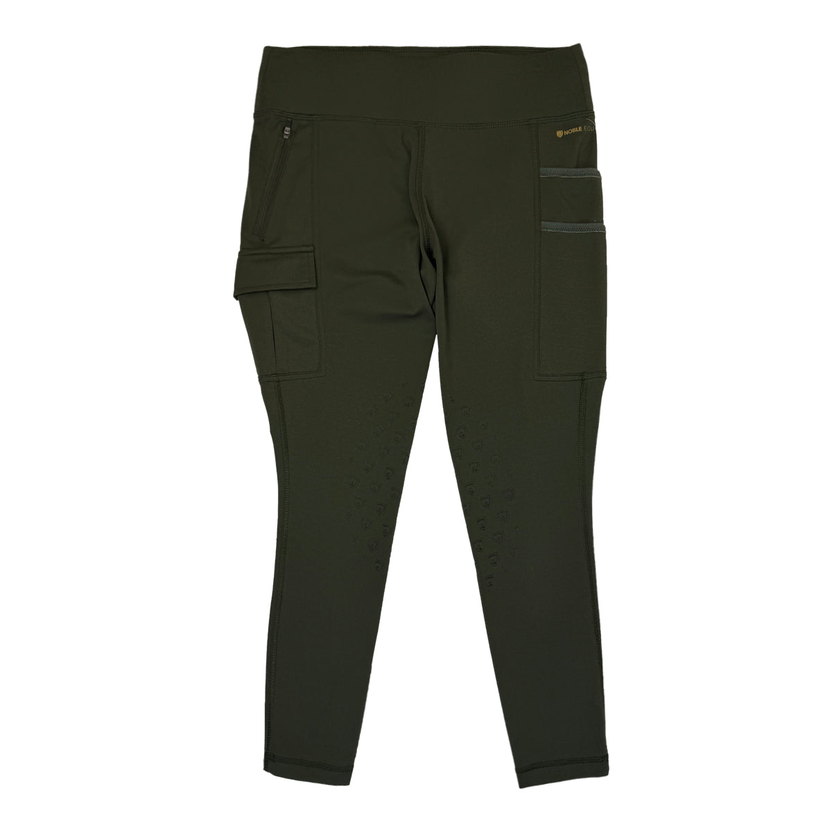 Noble Equestrian 'Task' Tight in Army Green