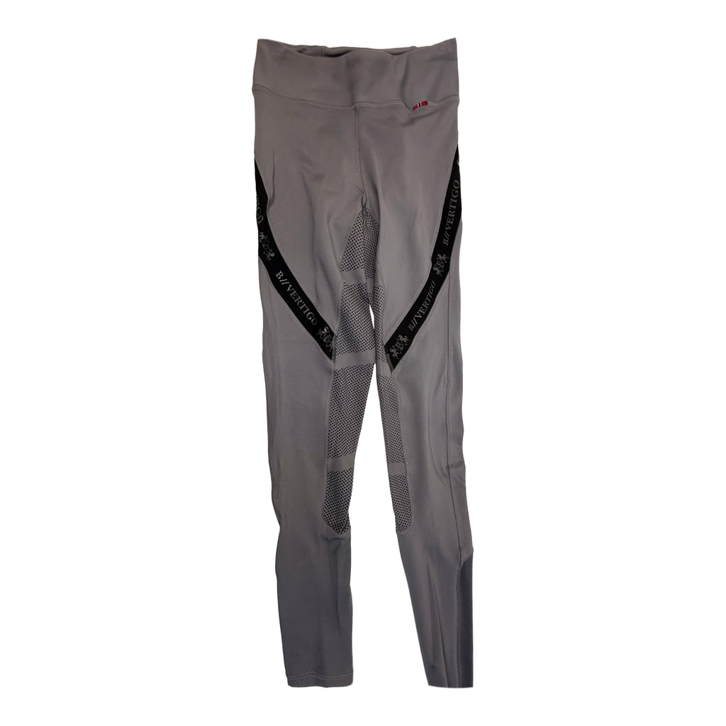 B Vertigo Jenny Silicone Riding Tights in Light Grey