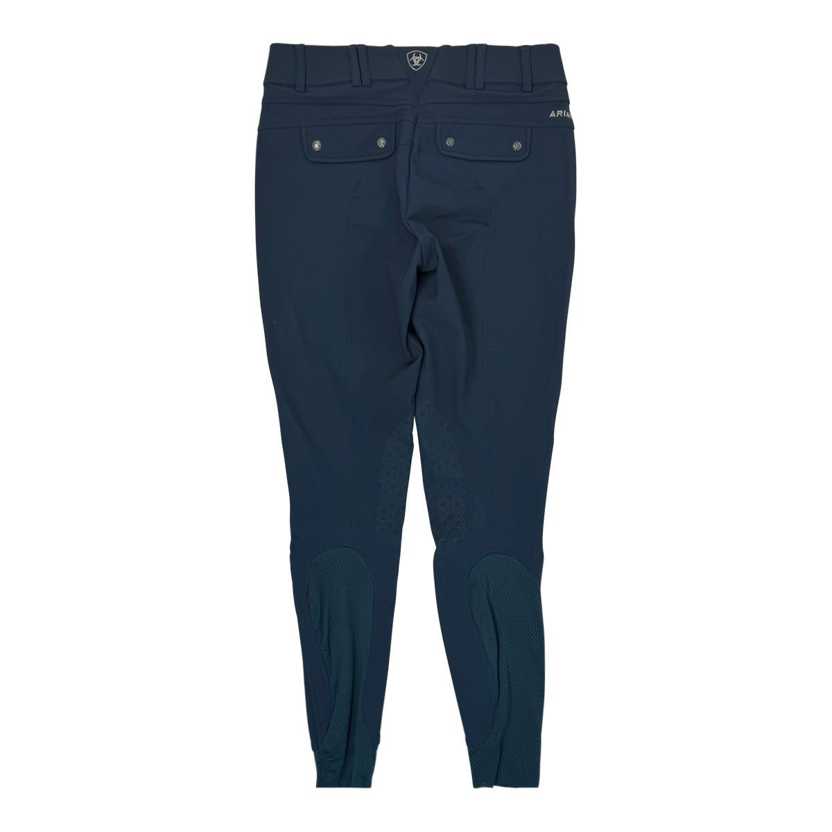 Ariat 'Tri Factor' Knee Patch Breeches in Ocean 