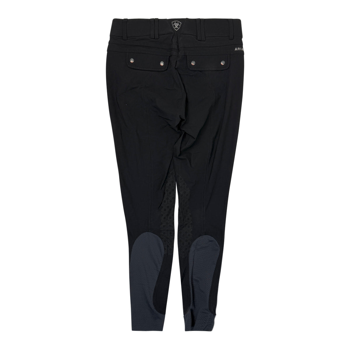 Ariat 'Tri Factor' Knee Patch Breeches in Black