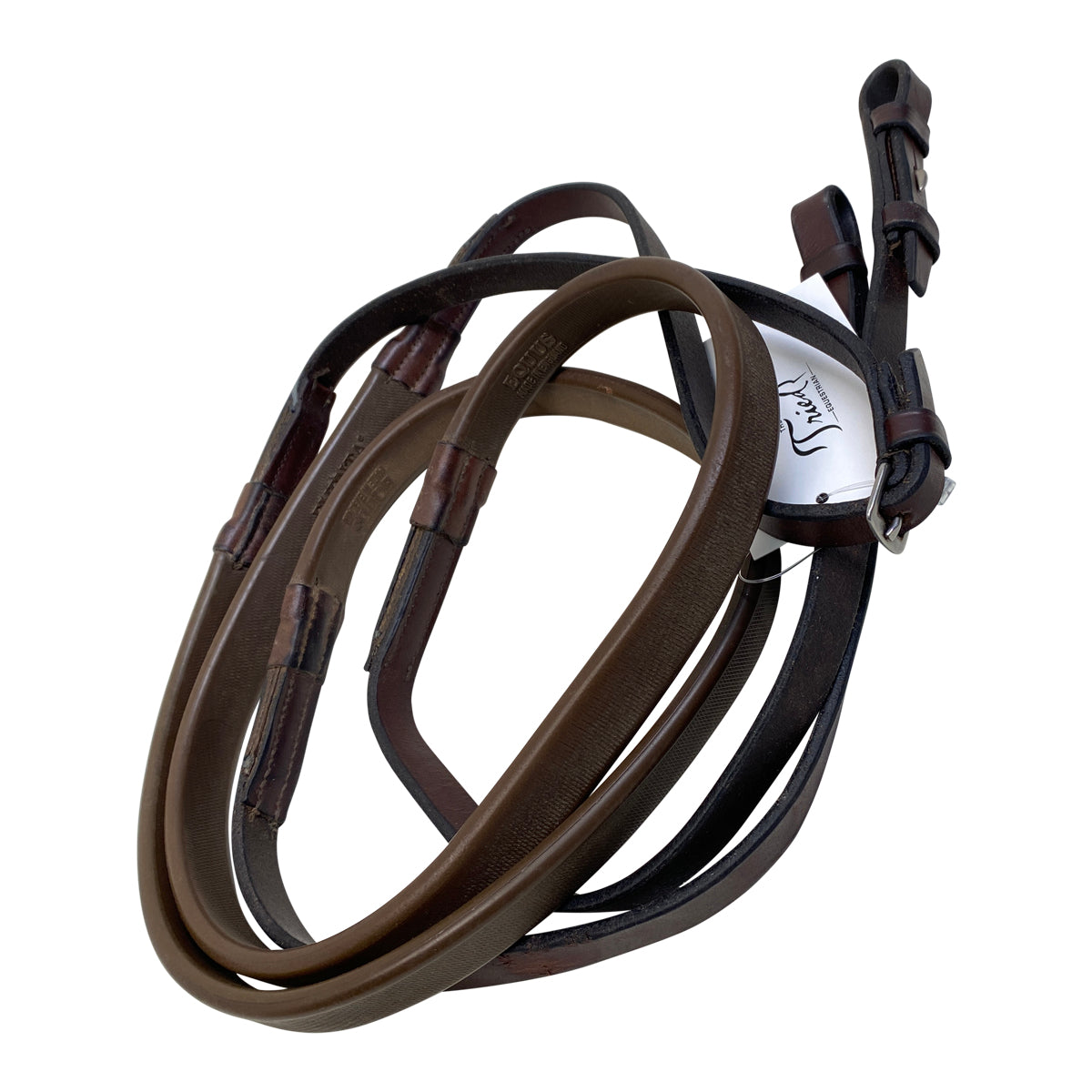 Equus Eventa Flexi-Grip Reins in Brown