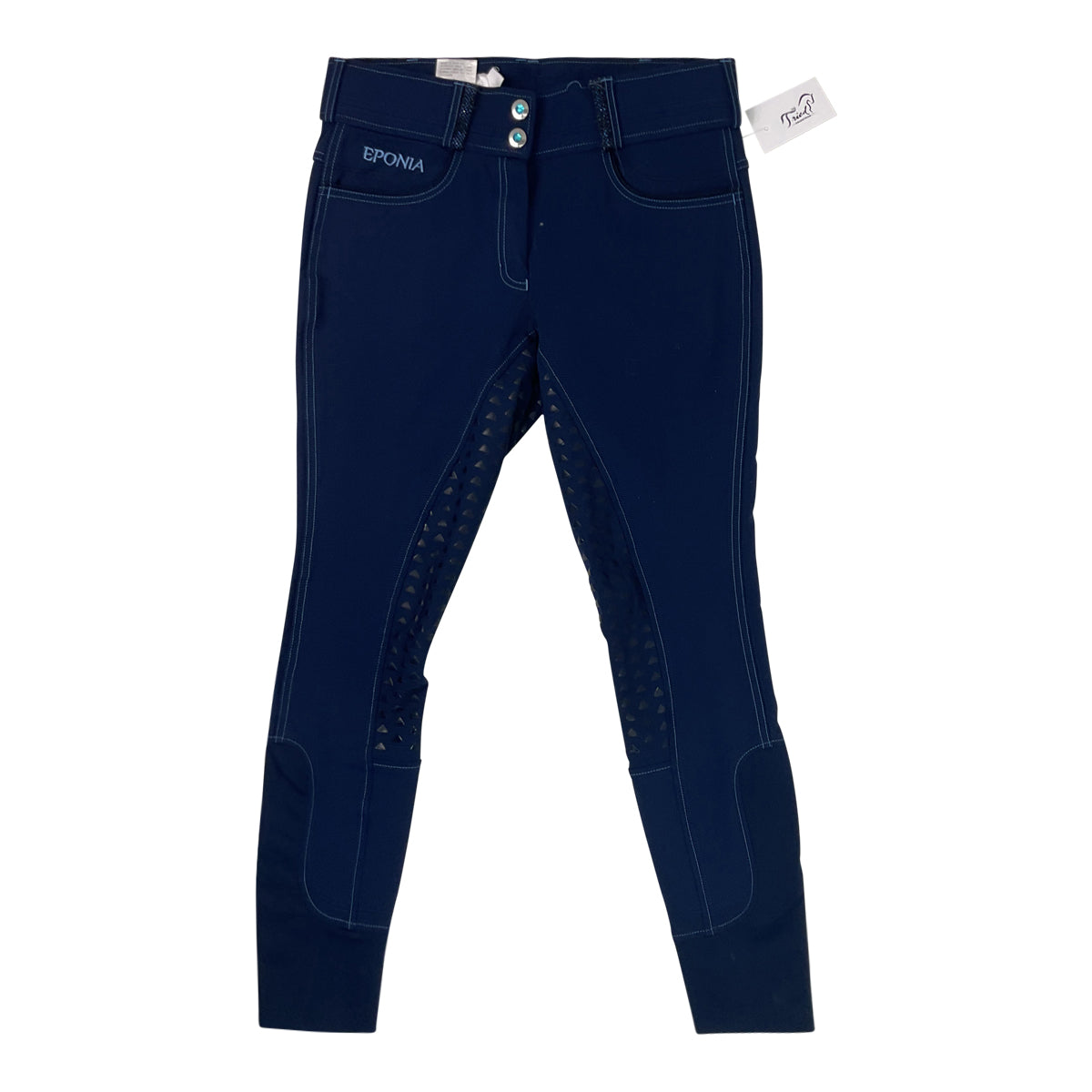 Eponia Full Seat Breeches in Navy
