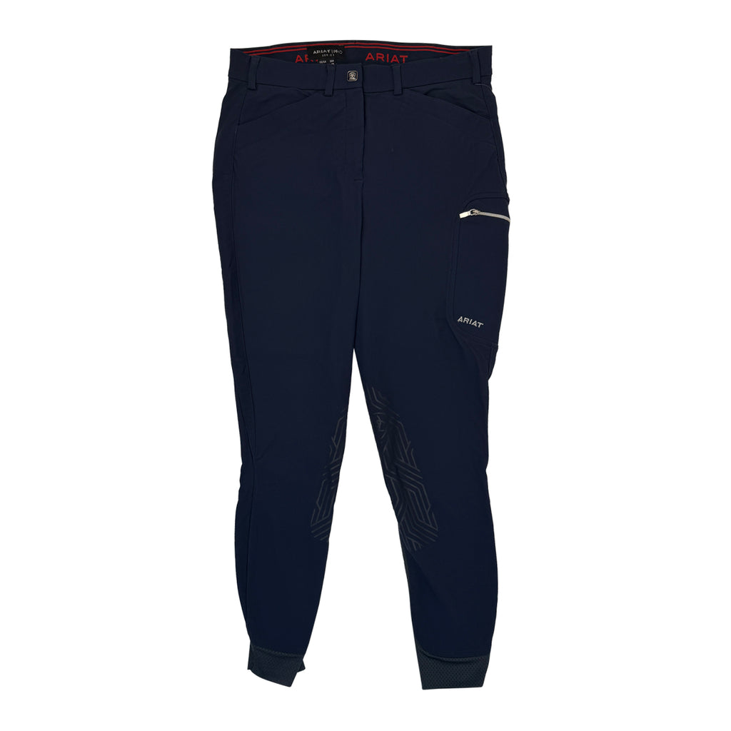Ariat 'Triton' Knee Grip Breeches in Navy