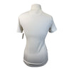 Essex Classics Talent Yarn Show Shirt in White/Purple Check