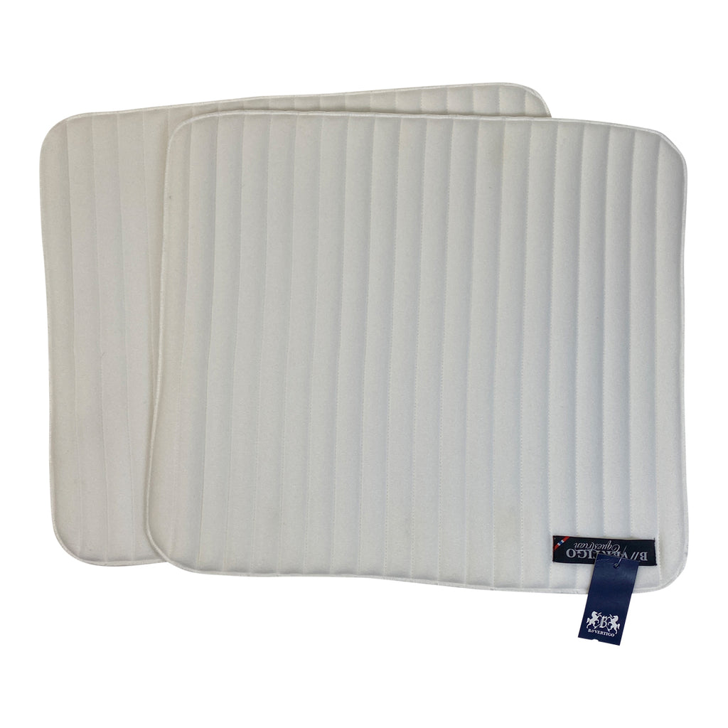 B Vertigo 'Lauren' Leg Wraps in White - 18"
