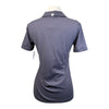 Milrey 'Callie' Blouse Short Sleeve in Dark Grey