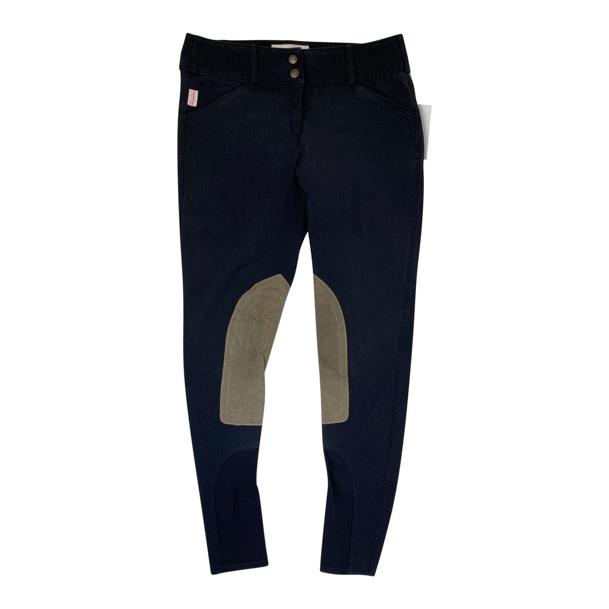 Tailored Sportsman 'Trophy Hunter' Boot Sock Breeches in Black/Tan - Women's 24