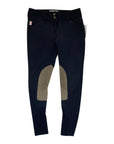 Tailored Sportsman 'Trophy Hunter' Boot Sock Breeches in Black/Tan - Women's 24