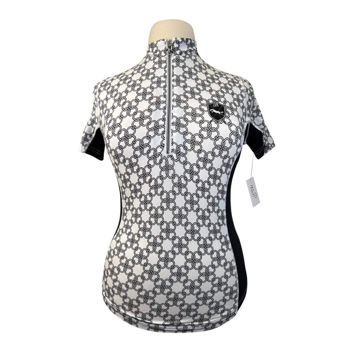 Goode Rider Ideal Shirt in White/Black Design