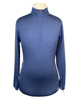 Front of Kerrits 'Aire Ice Fil' Kids Long Sleeve Sun Shirt
