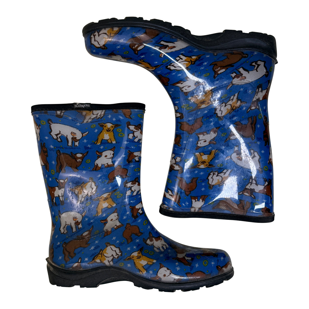 Sloggers Rain &amp; Garden Boots in Goats Design