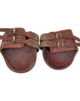 CWD Equitation Buckle Open Hind Boots w/Calfskin Lining in Brown - Full (3)