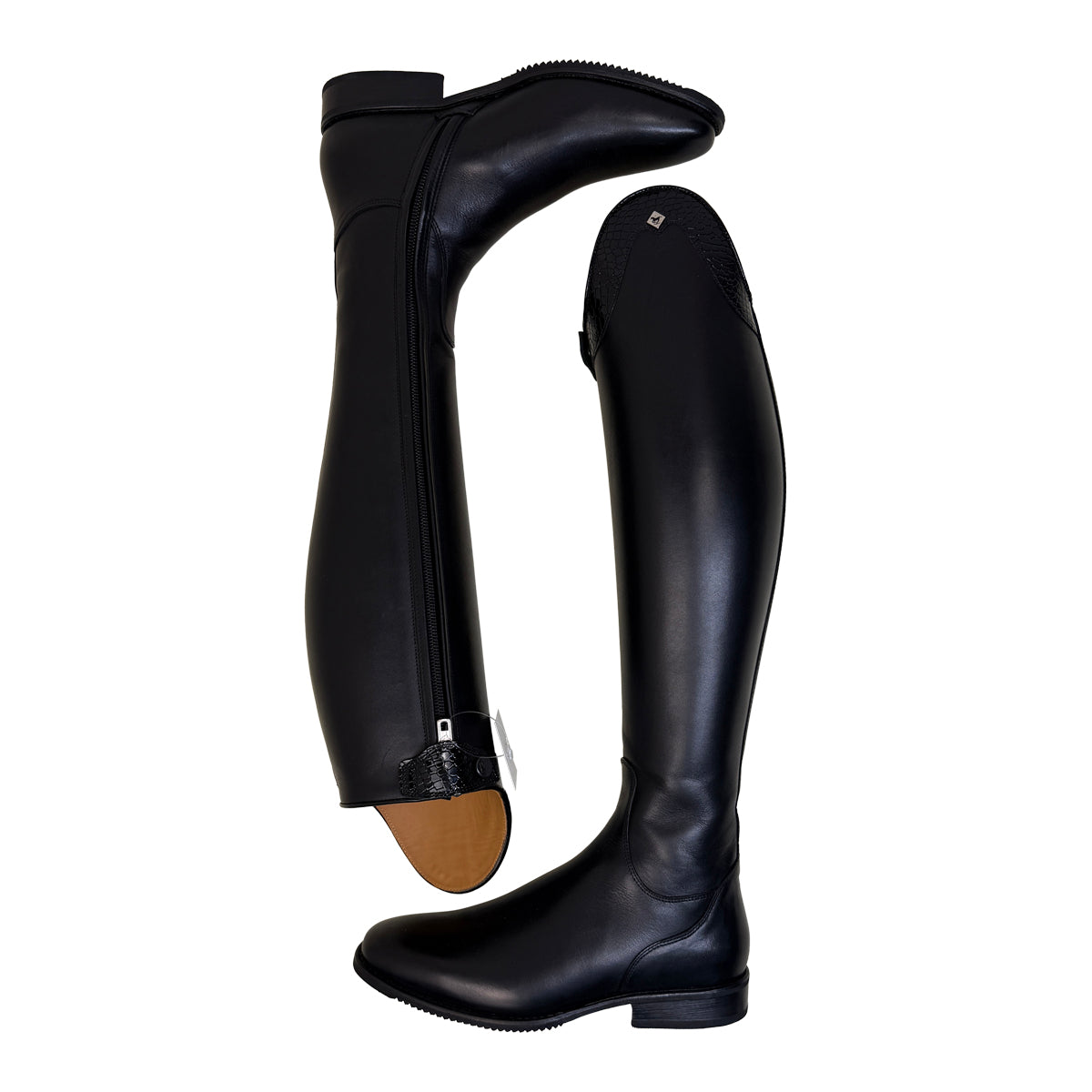 DeNiro Custom &#39;Bellini&#39; Dressage Boots in Black 