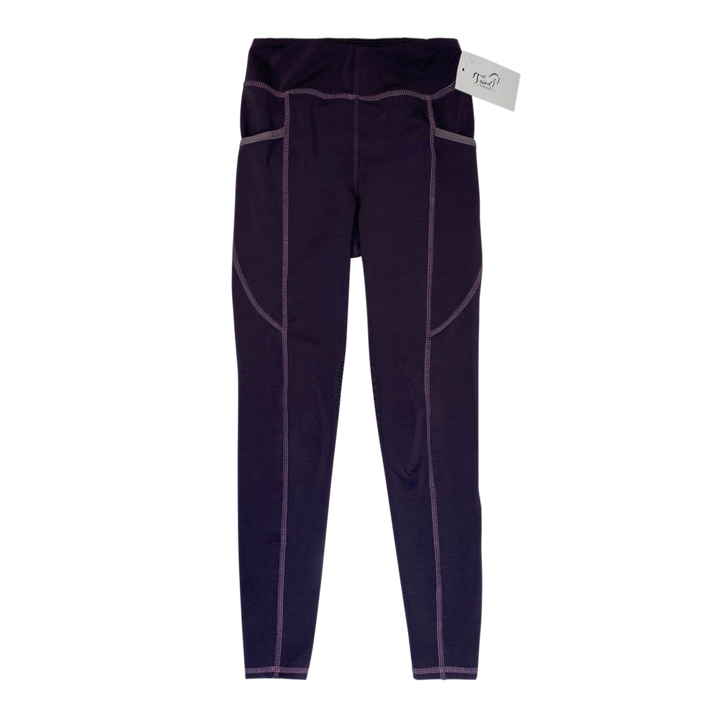 Riding Sport Knee Patch Breeches in Lavender