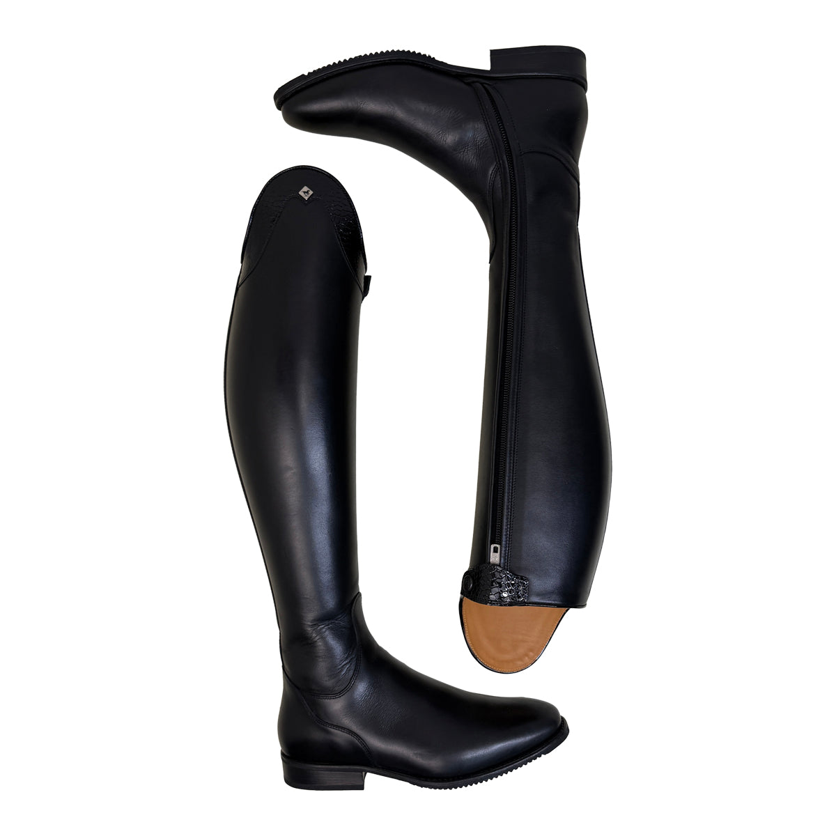 DeNiro Custom &#39;Bellini&#39; Dressage Boots in Black 