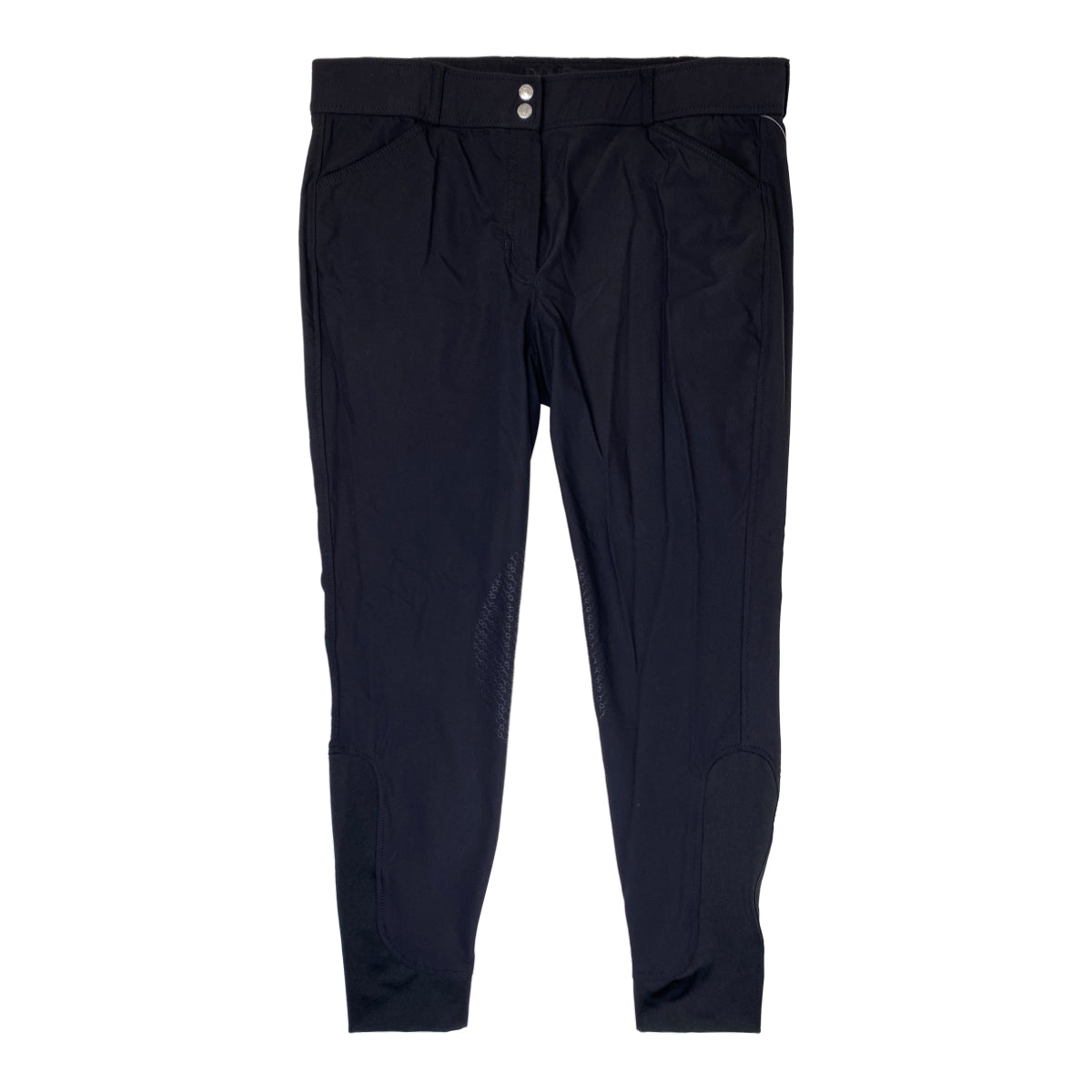 Dover Saddlery Knee Patch Breeches in Black