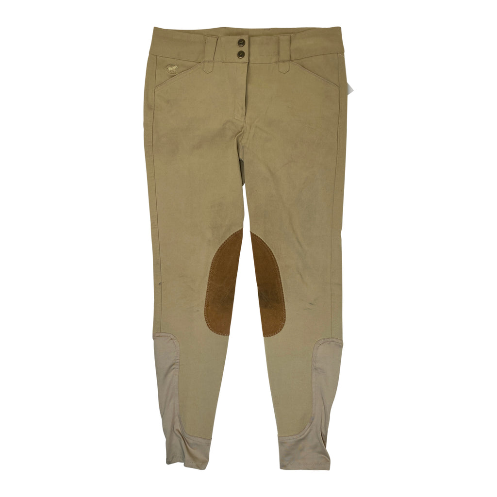 Piper by SmartPak Knee Patch Breeches in Tan