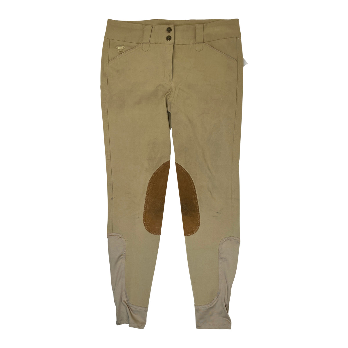 Piper by SmartPak Knee Patch Breeches in Tan