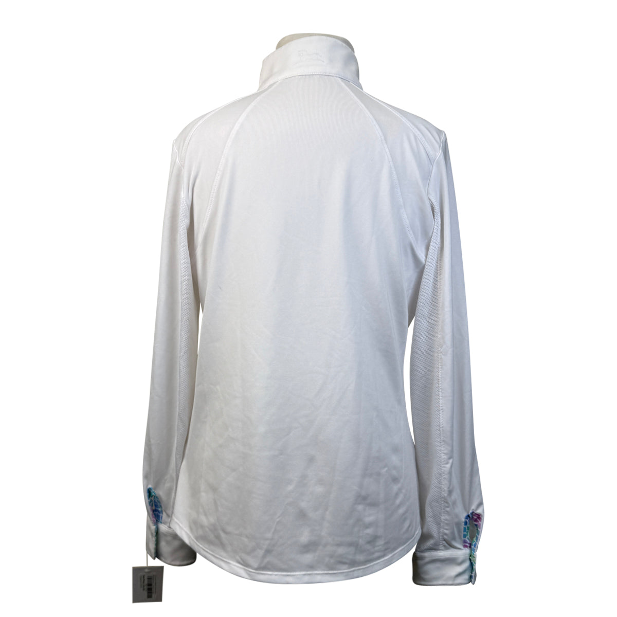 RJ Classics 'Maddie' Show Shirt in White/Mermaid
