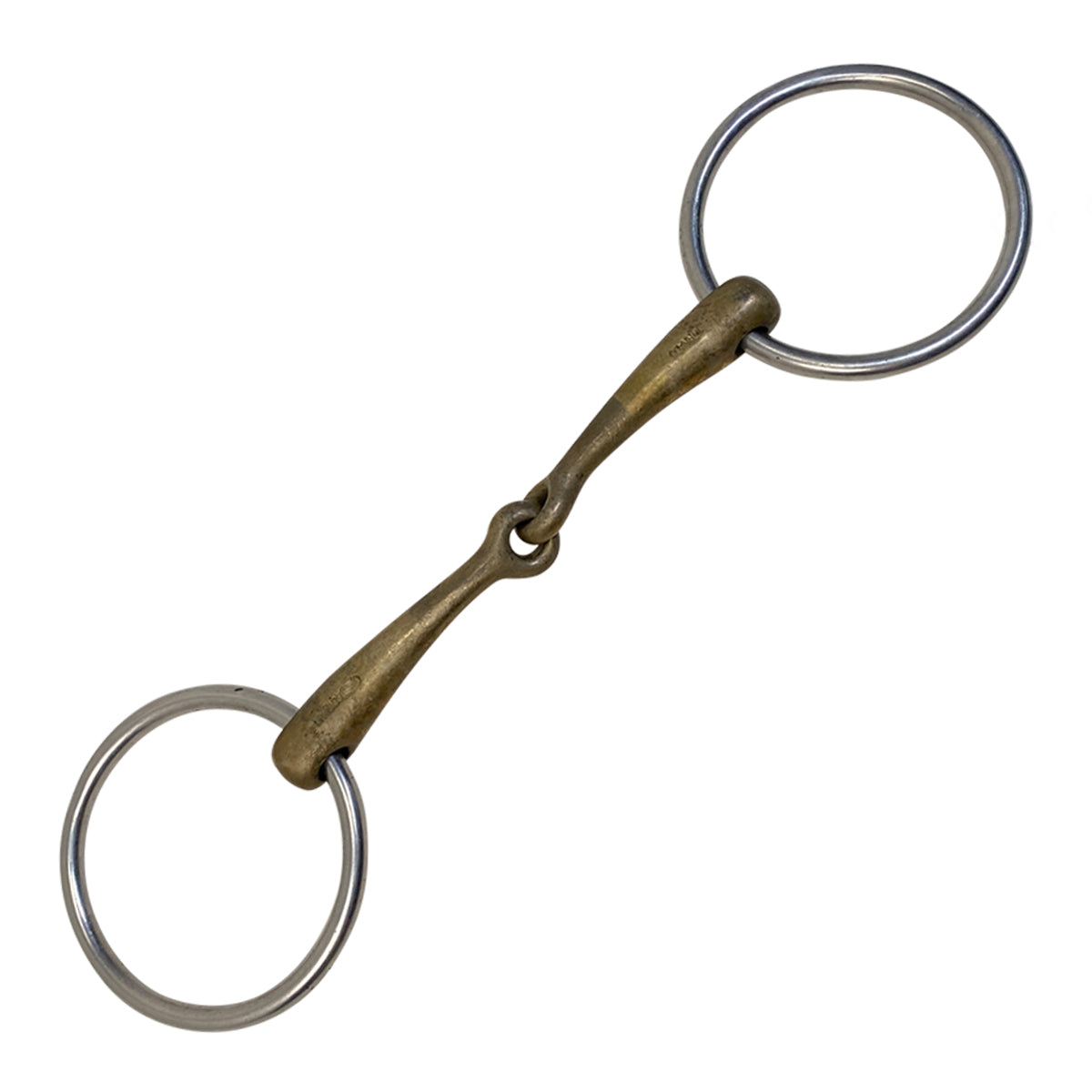 Herm Sprenger Aurigan Loose Ring Snaffle in Silver/Gold