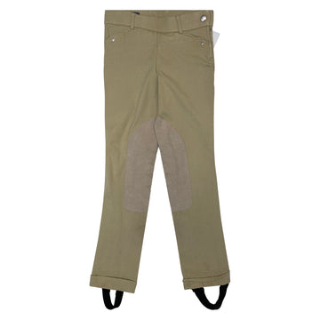 Ariat 'Heritage' Side Zip Jodhpurs in Tan