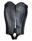 Ariat Close Contour Half Chap in Black - Women's Small