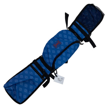 Cavali Club Fanny Pack in Blue Diamonds