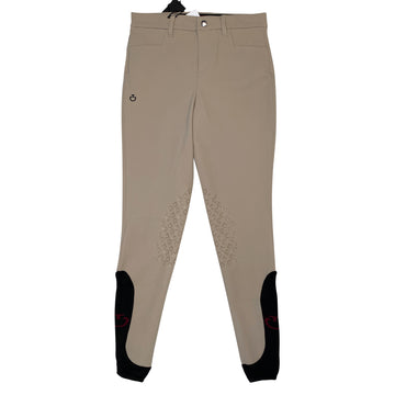 Cavalleria Toscana Knee Patch Breeches in Tan