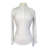 Kismet Long Sleeve Show Shirt in White