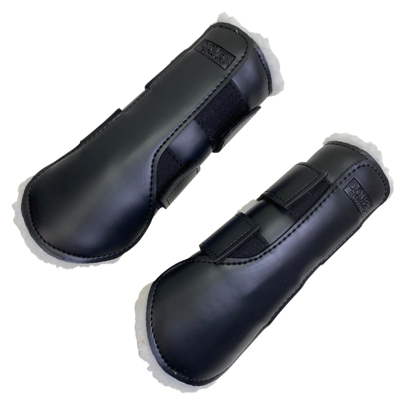 Dover Fleece Sport Boots in Black - Large