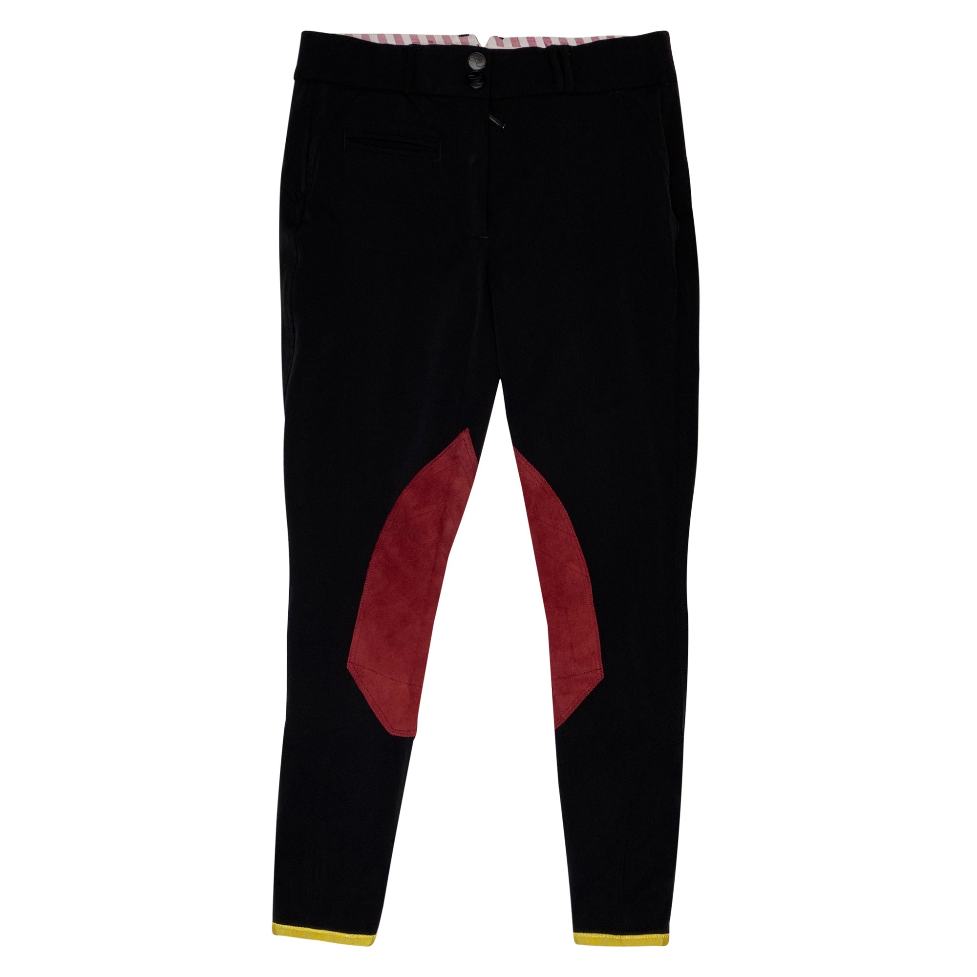CALLIDAE The C Breeches in Black/Bloodstone