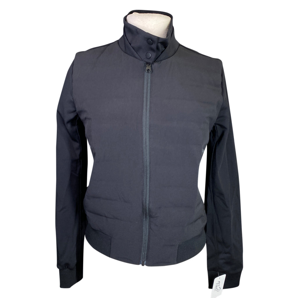 Solid Citizen Equestrian 'Kennedy' Bomber Jacket in Black