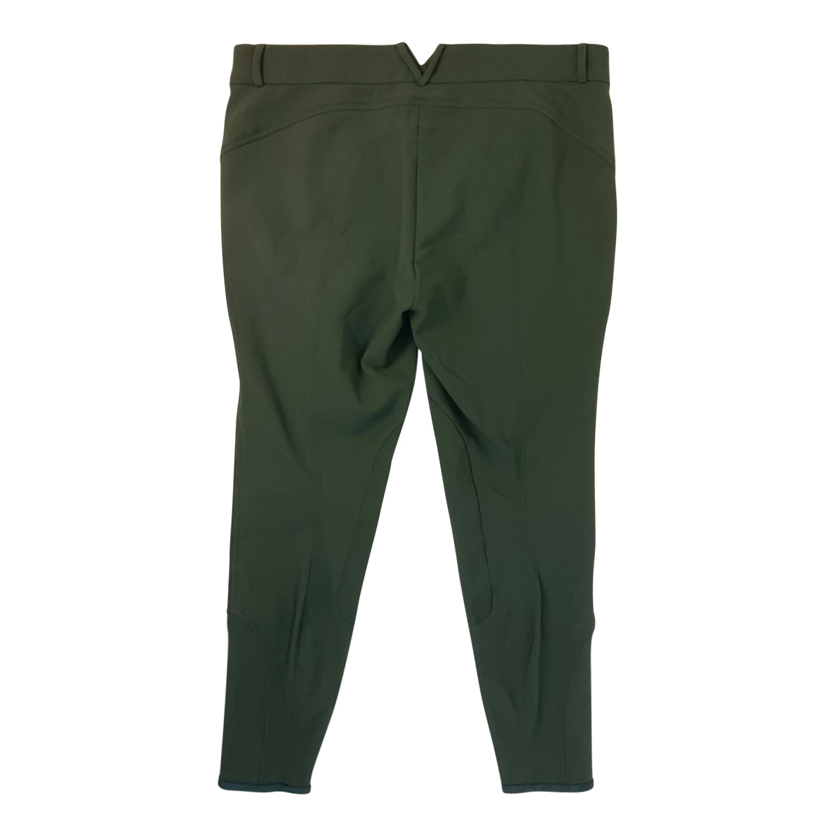 Callidae 'The Lightweight Tech C Breech' Knee Patch Breeches in Dark Olive