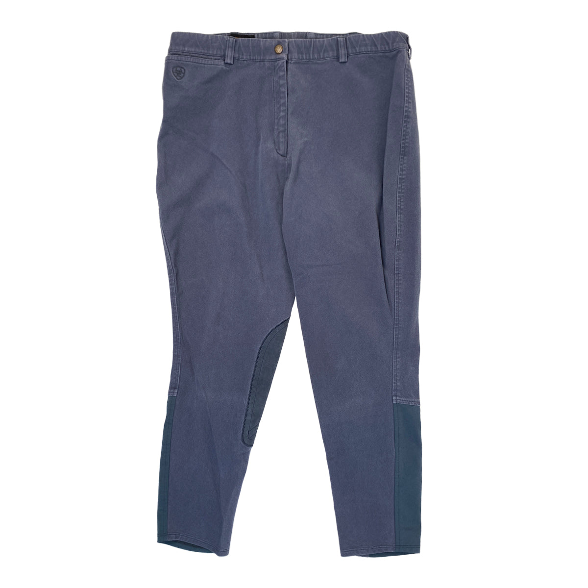 Ariat Knee Patch Breeches in Gray