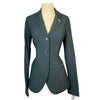 AA Platinum 'MotionLite' Show Coat in Hunter Green