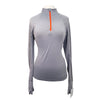 Noble Outfitters 1/4 Zip Shirt in Grey